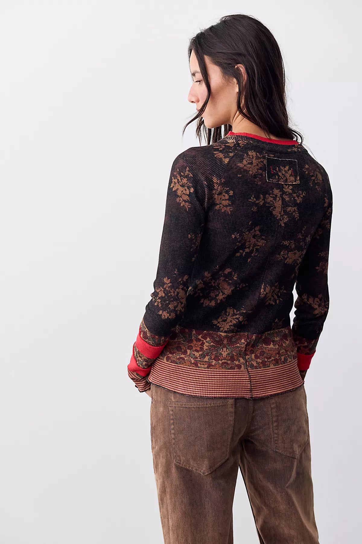 Easy Does It Printed Top