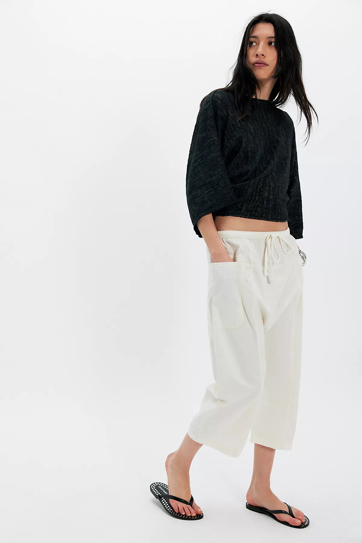 Amber Breeze Off-The-Shoulder Sweater