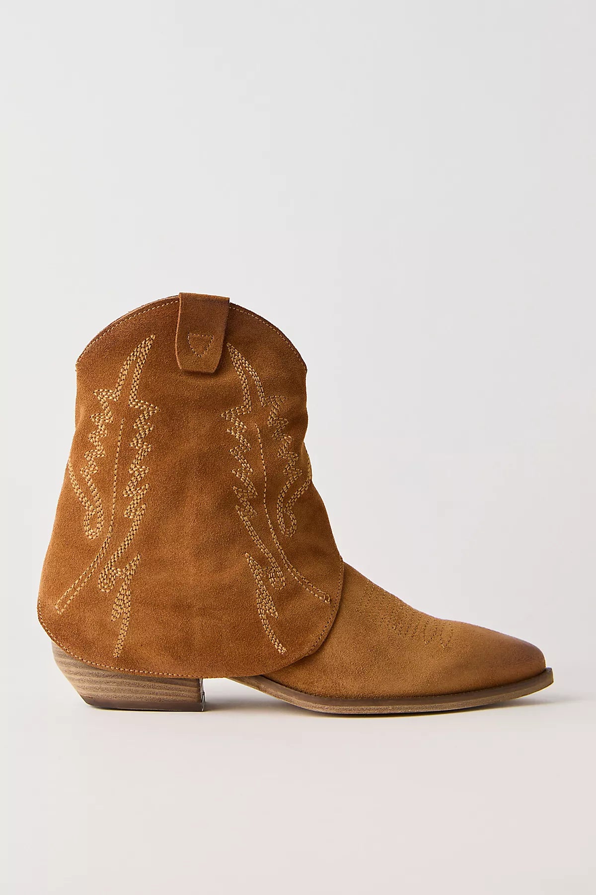 Asher Western Ankle Boots