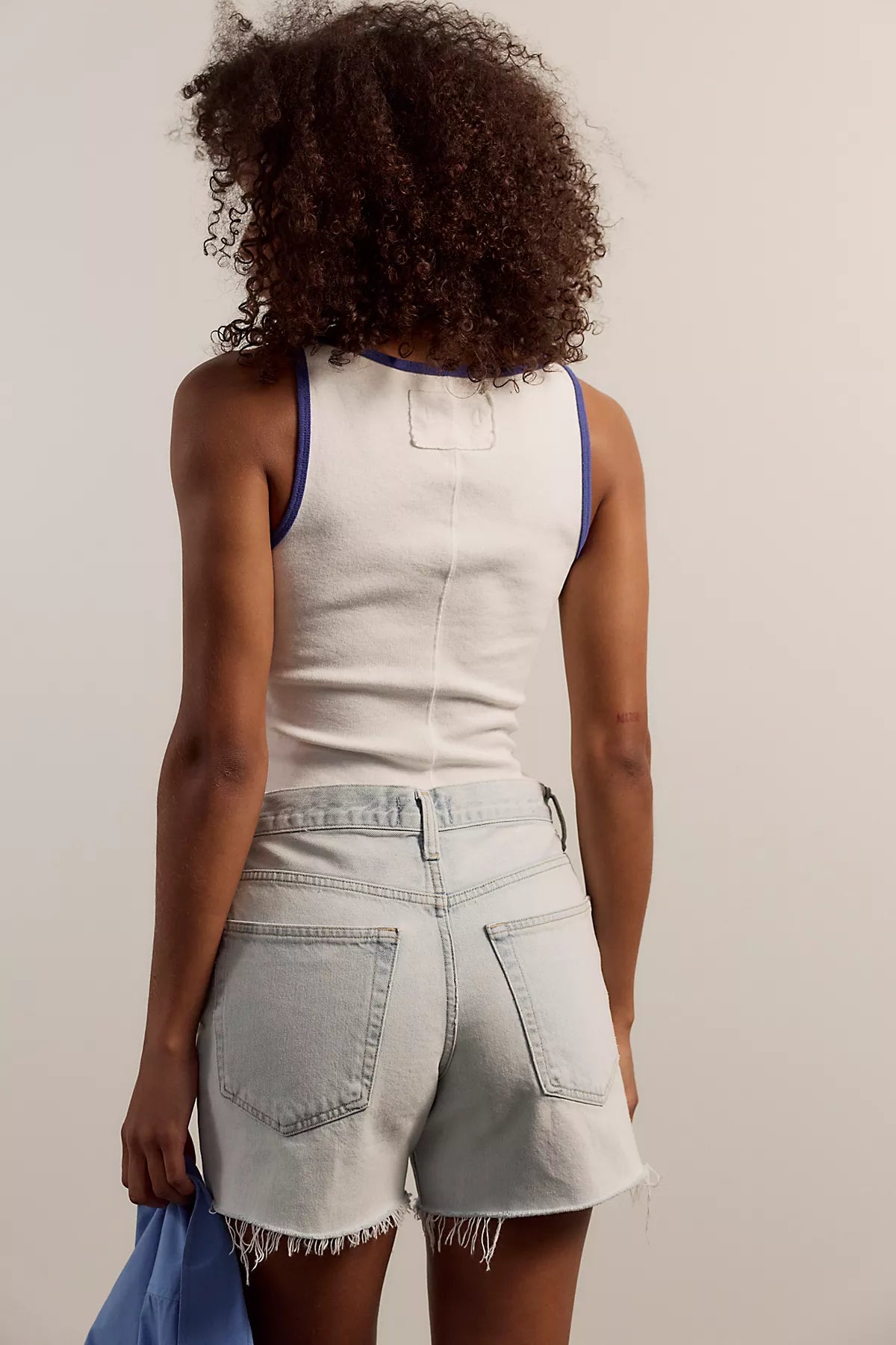 AGOLDE NYE Denim Shorts
