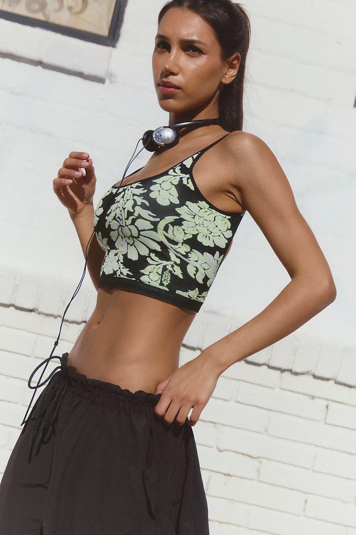 Floral Jacquard Cami