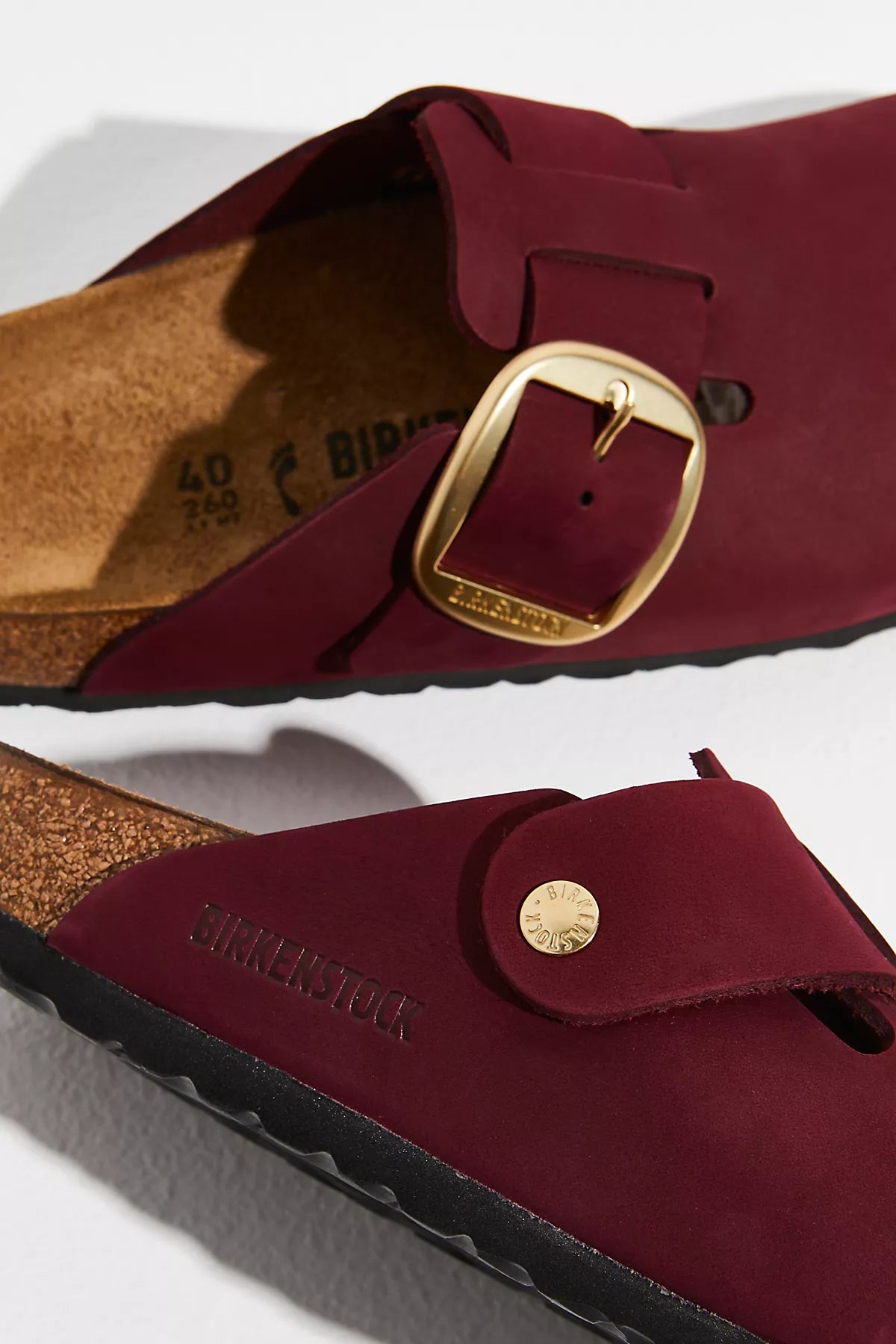 Birkenstock Boston Big Buckle Clogs