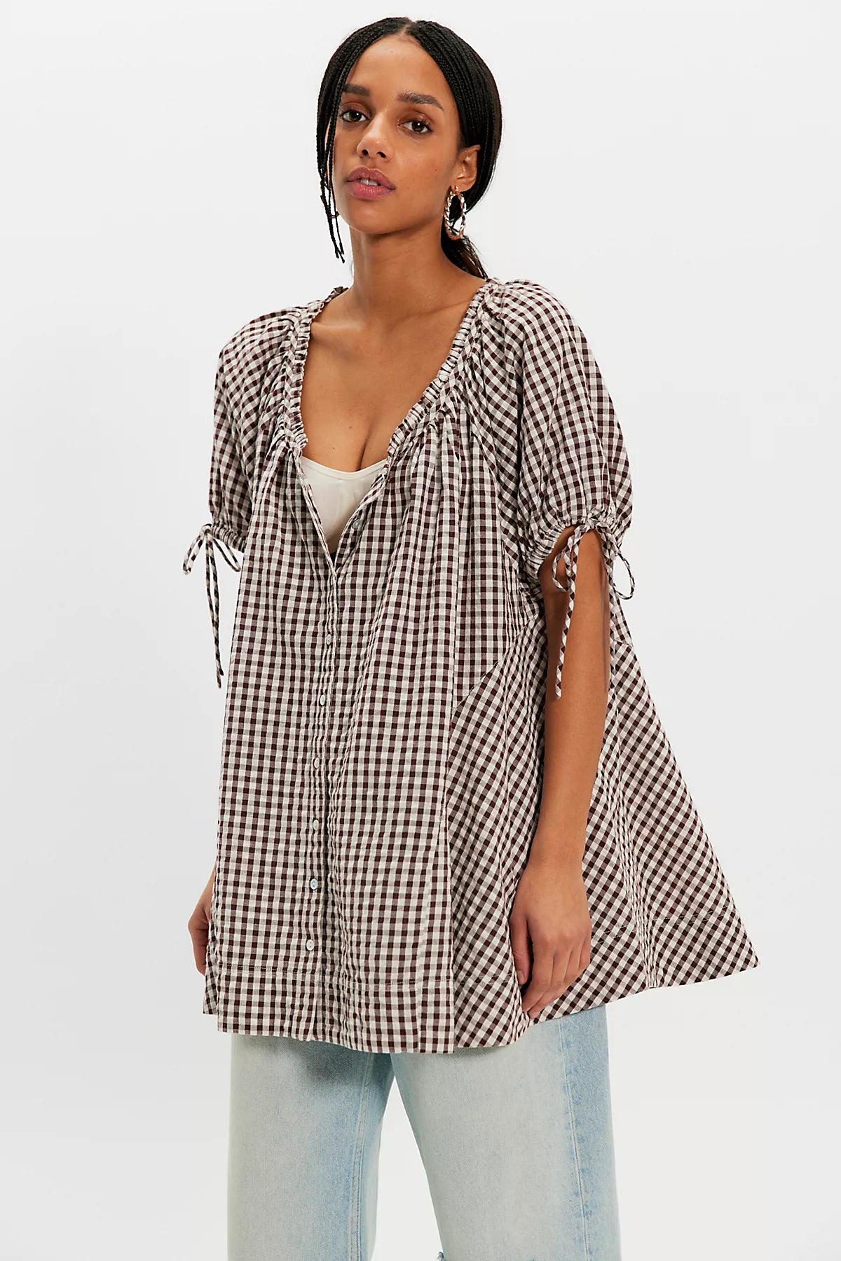 Farley Gingham Tunic