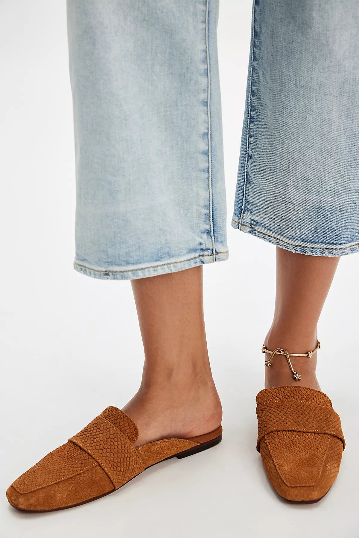 At Ease Embossed Loafers