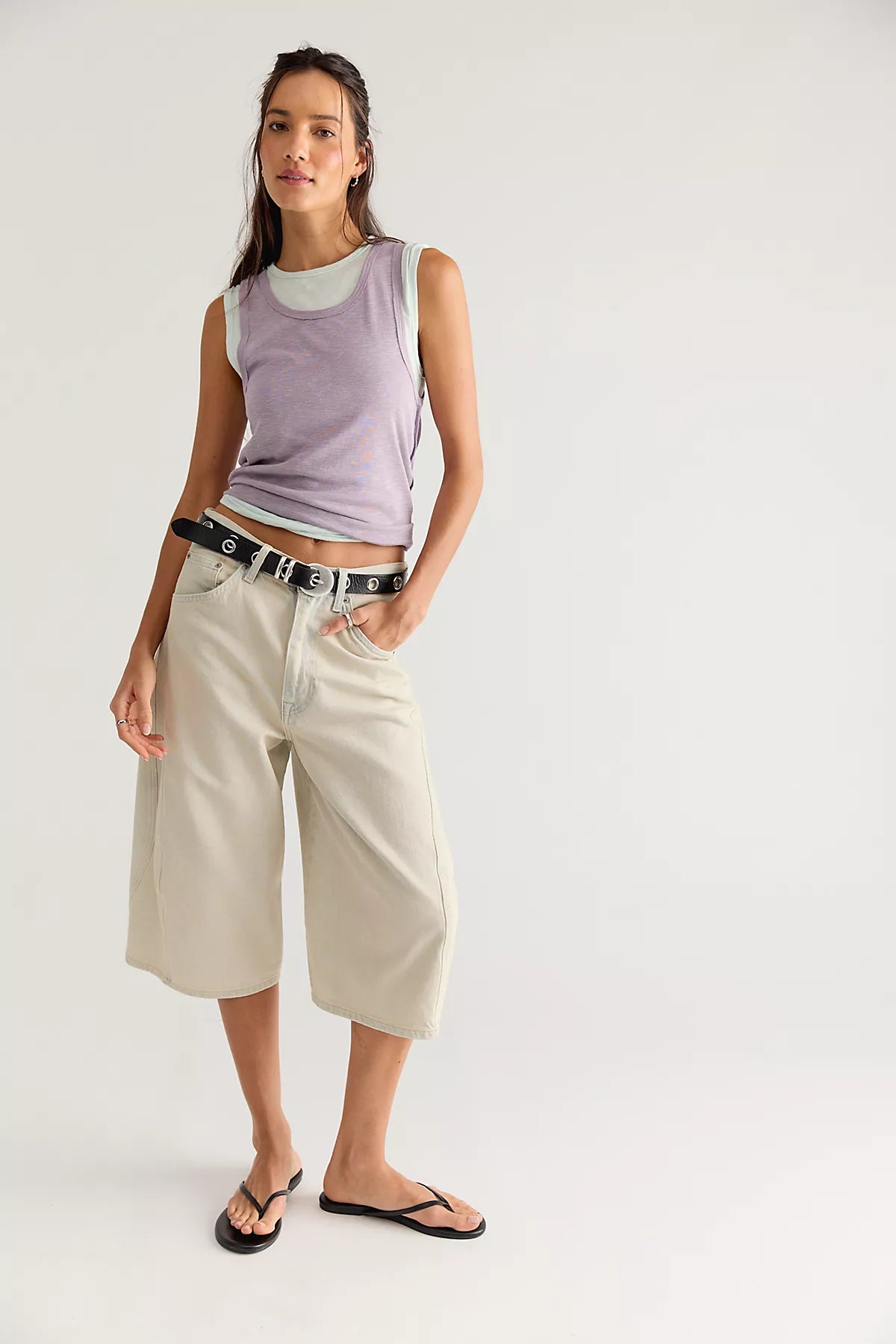 We The Free Tinsley Twofer Short-Sleeve Top