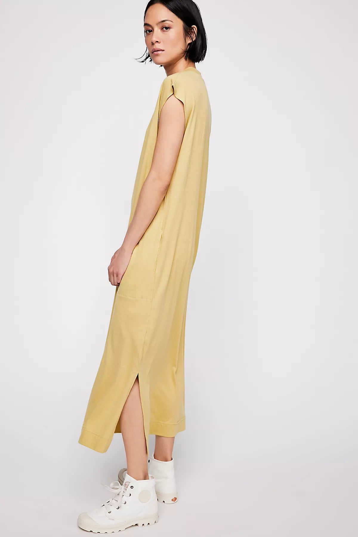 All Day Long Midi T-Shirt Dress