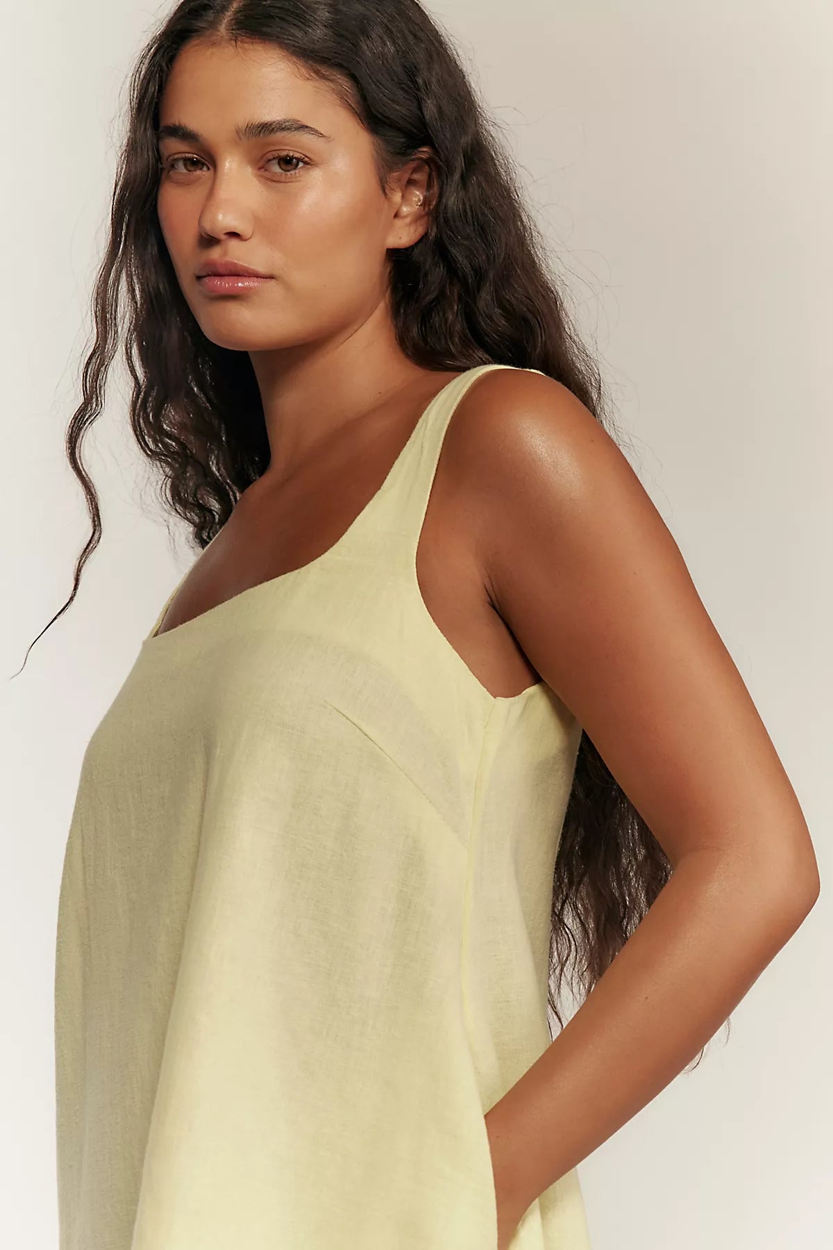 Breezy Linen Mini Dress