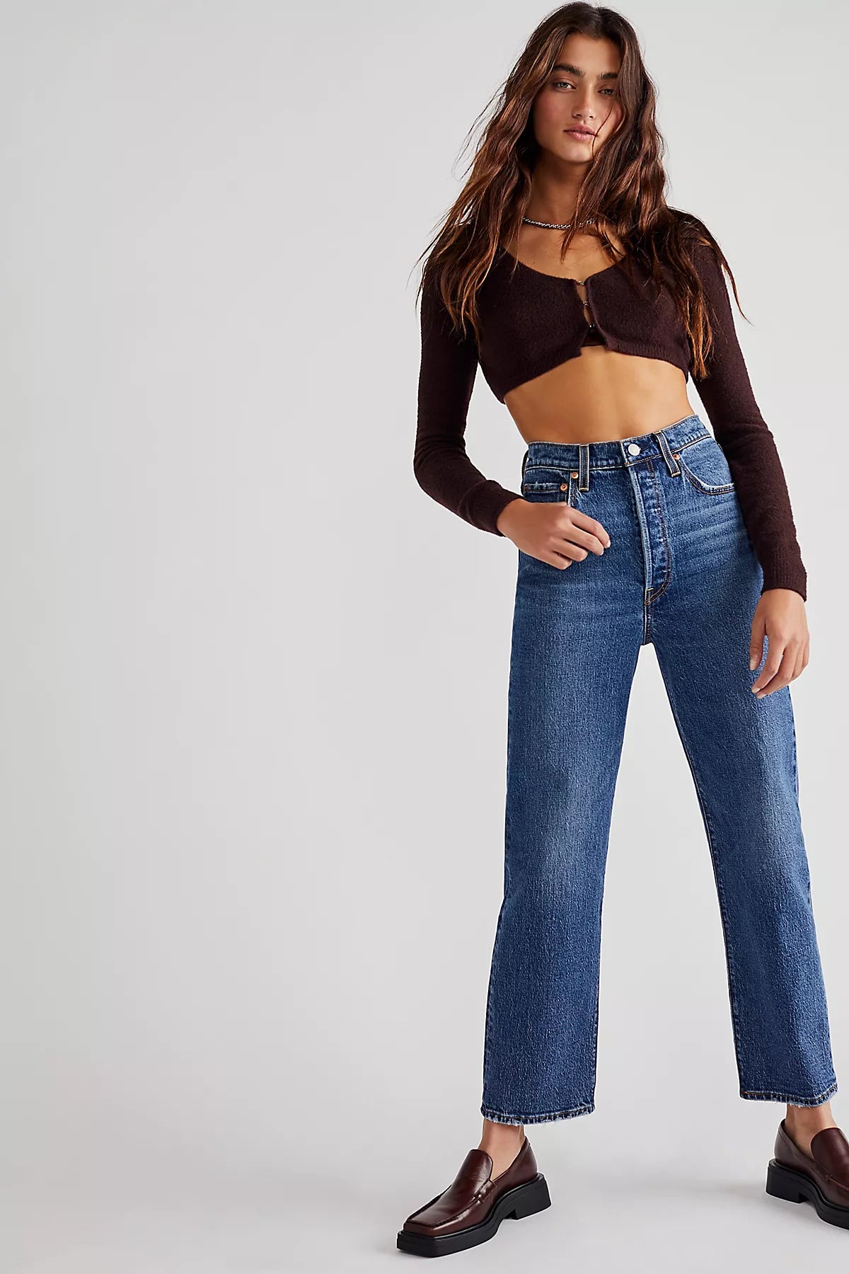 Levi's Ribcage Straight Ankle Jeans