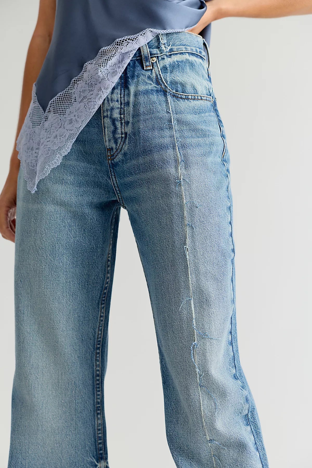 Dala Alley High-Rise Straight Jeans