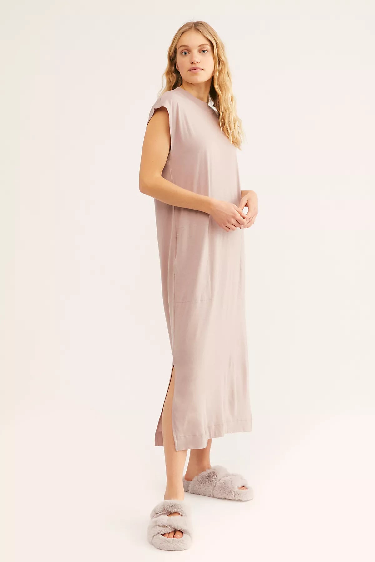 All Day Long Midi T-Shirt Dress