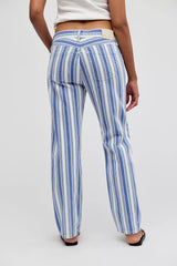 Citizens Of Humanity Anissa Striped Straight Leg Jeans