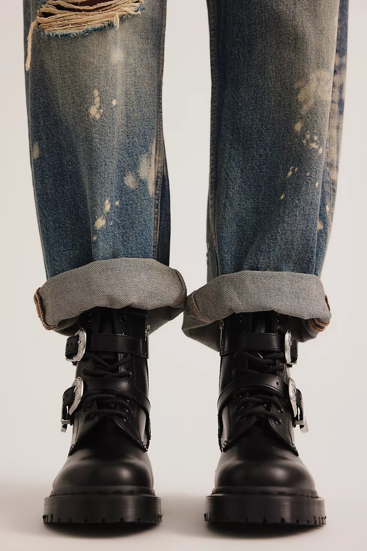 Dr. Martens 1460 Bex Buckle Boots