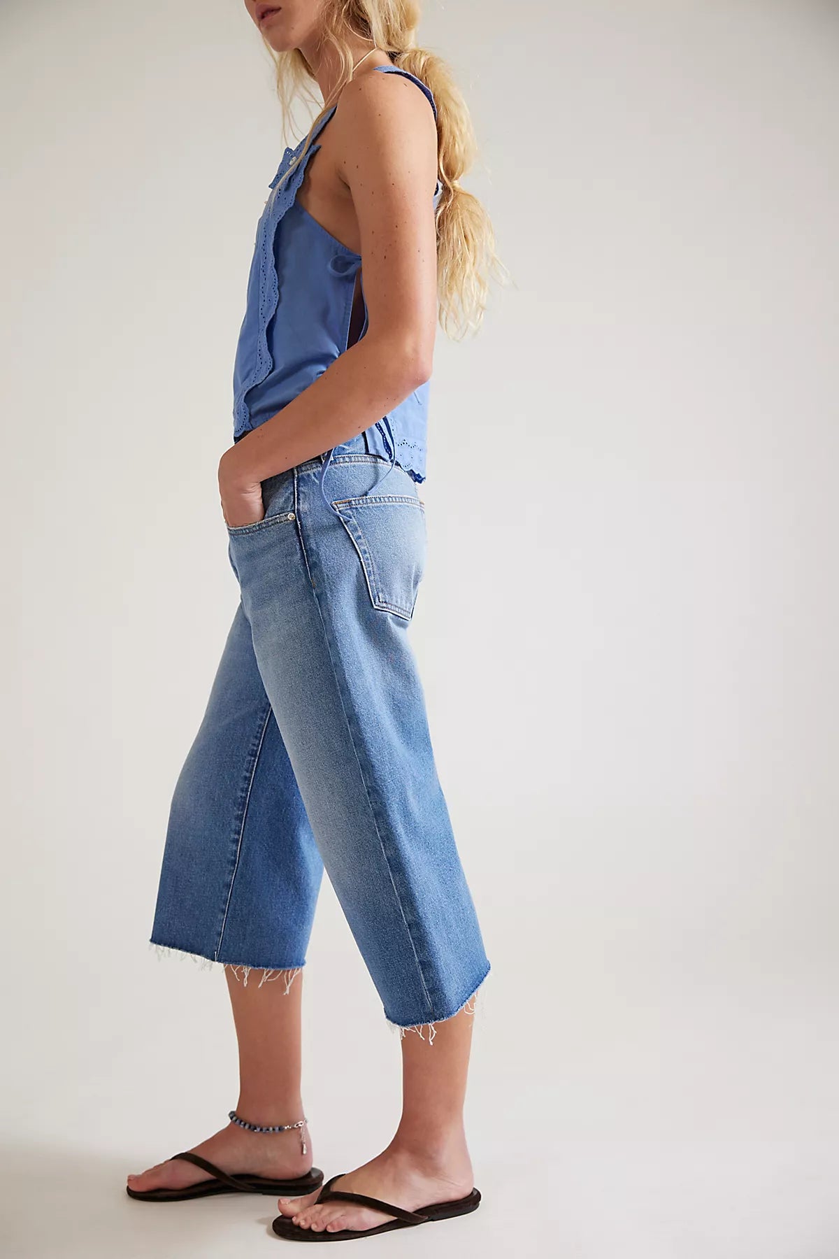 EDWIN Charli Oversized Capri Jeans