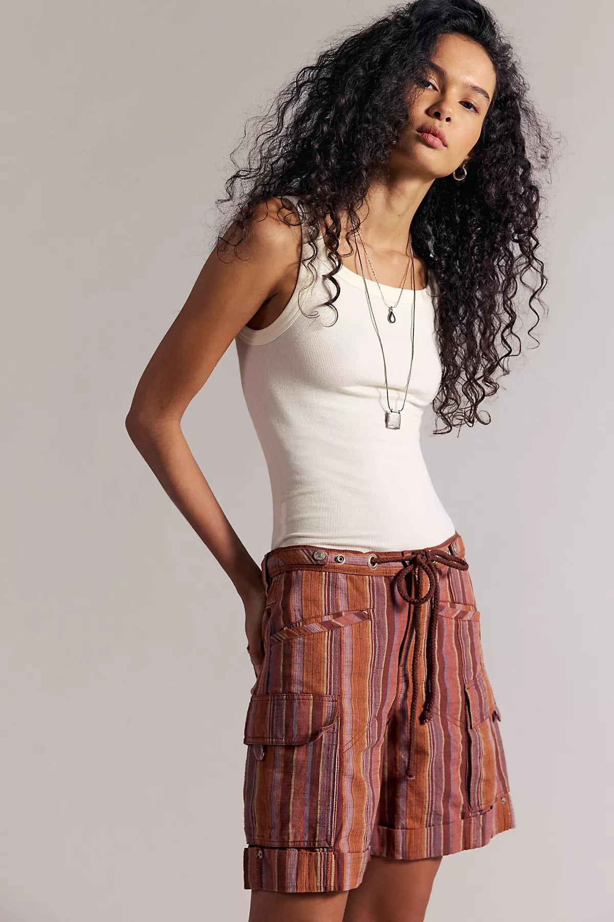 Frankie Striped Shorts