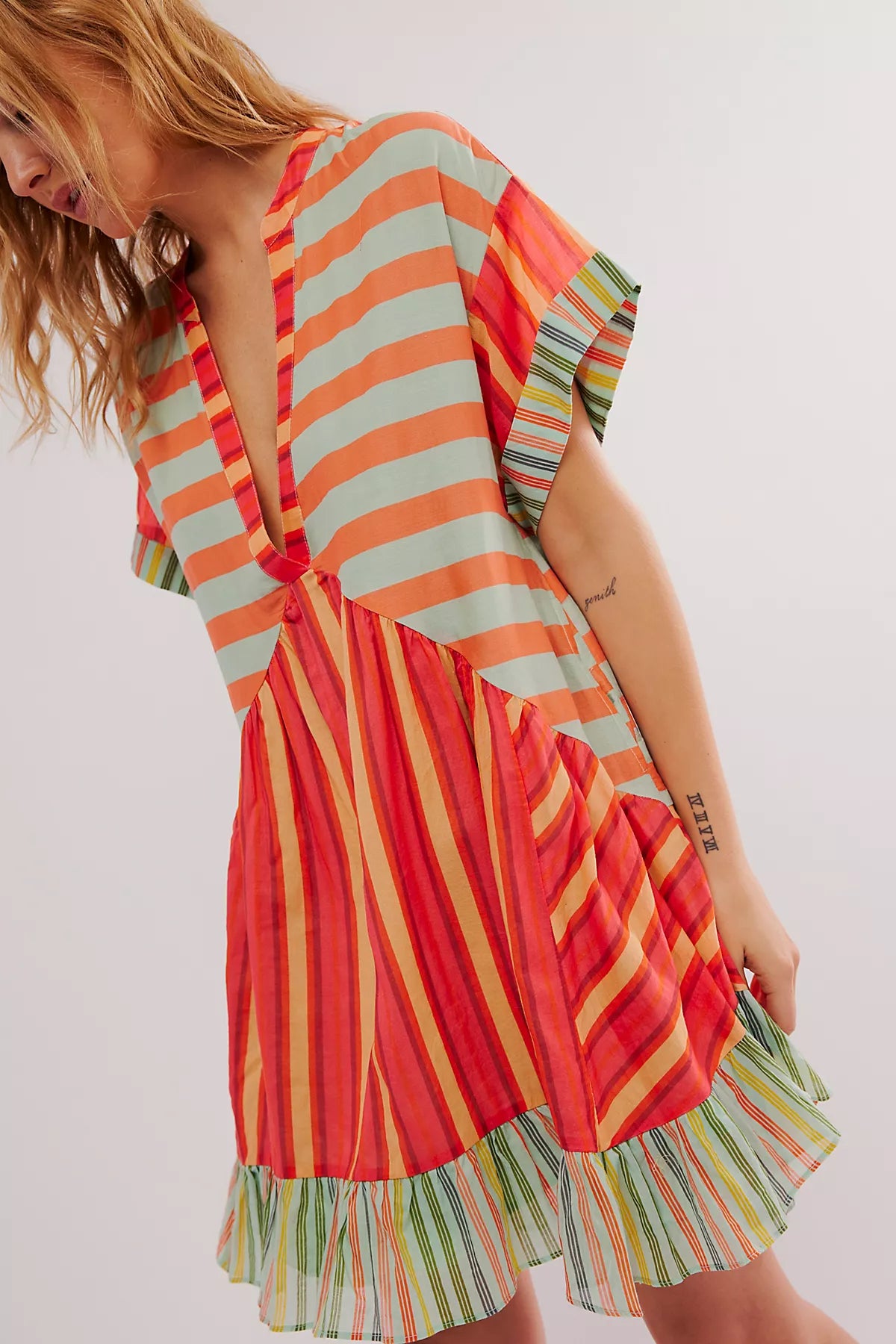 Agnes Printed Mini Dress