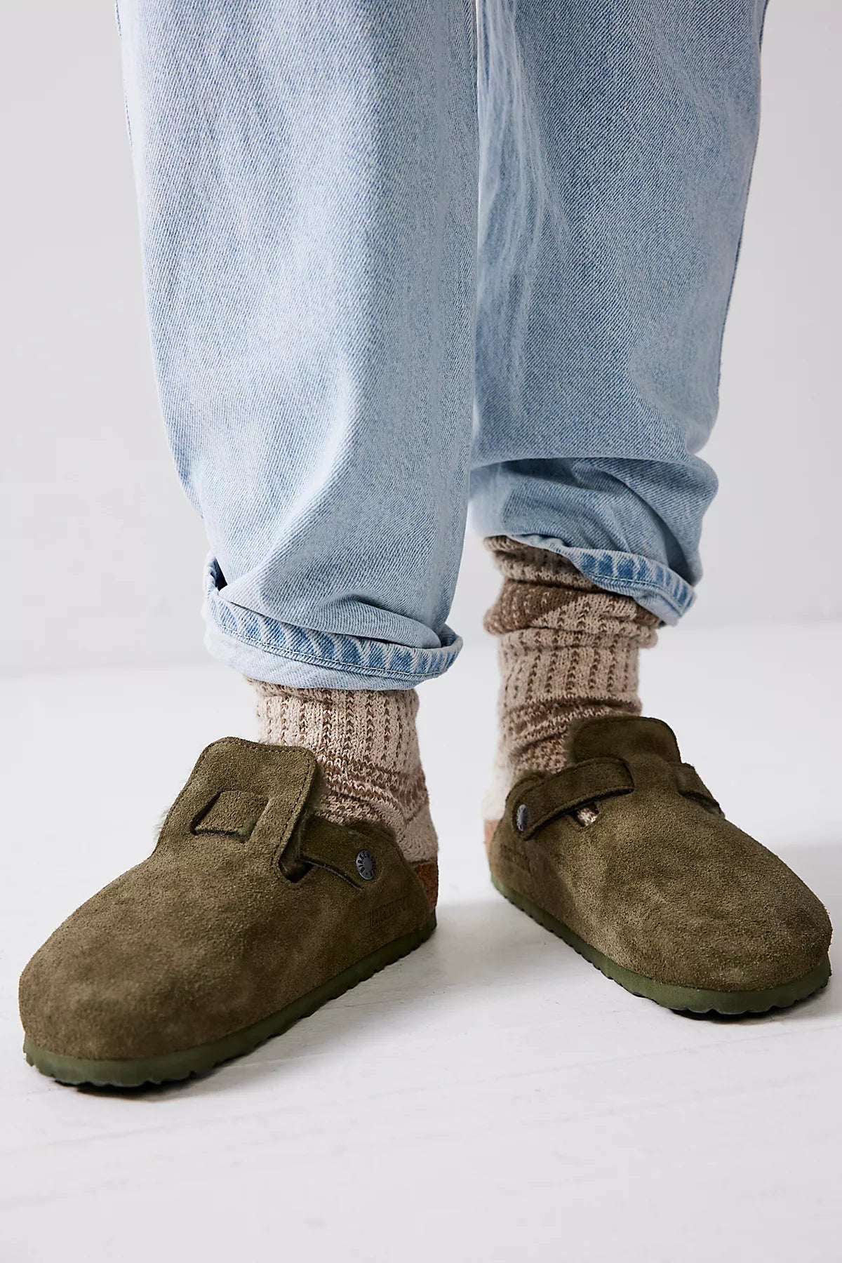 Birkenstock Boston Shearling Clogs