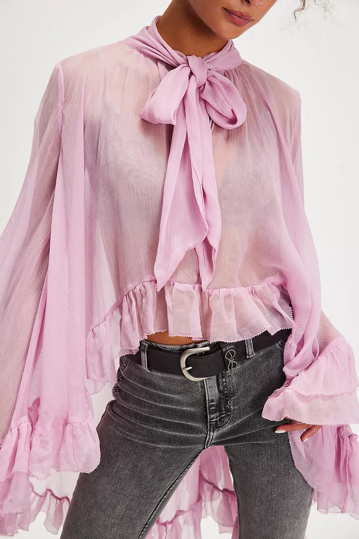 Full Sleeve Frill Top