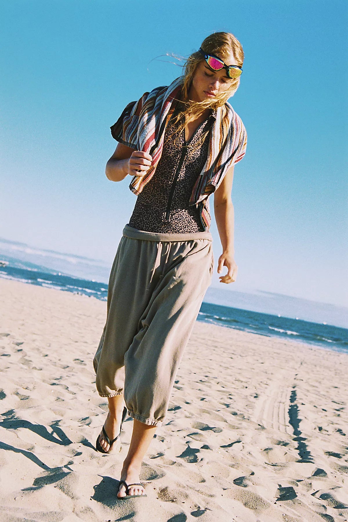 All In Cropped Harem Pants