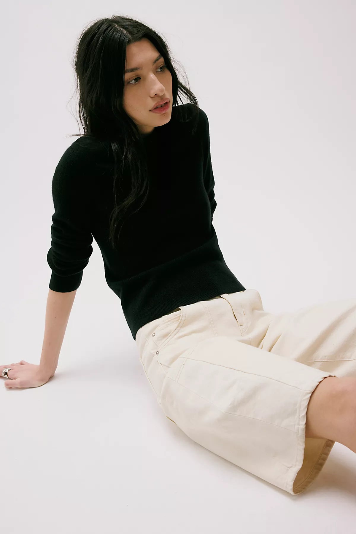 Malibu Cashmere Crewneck Sweater