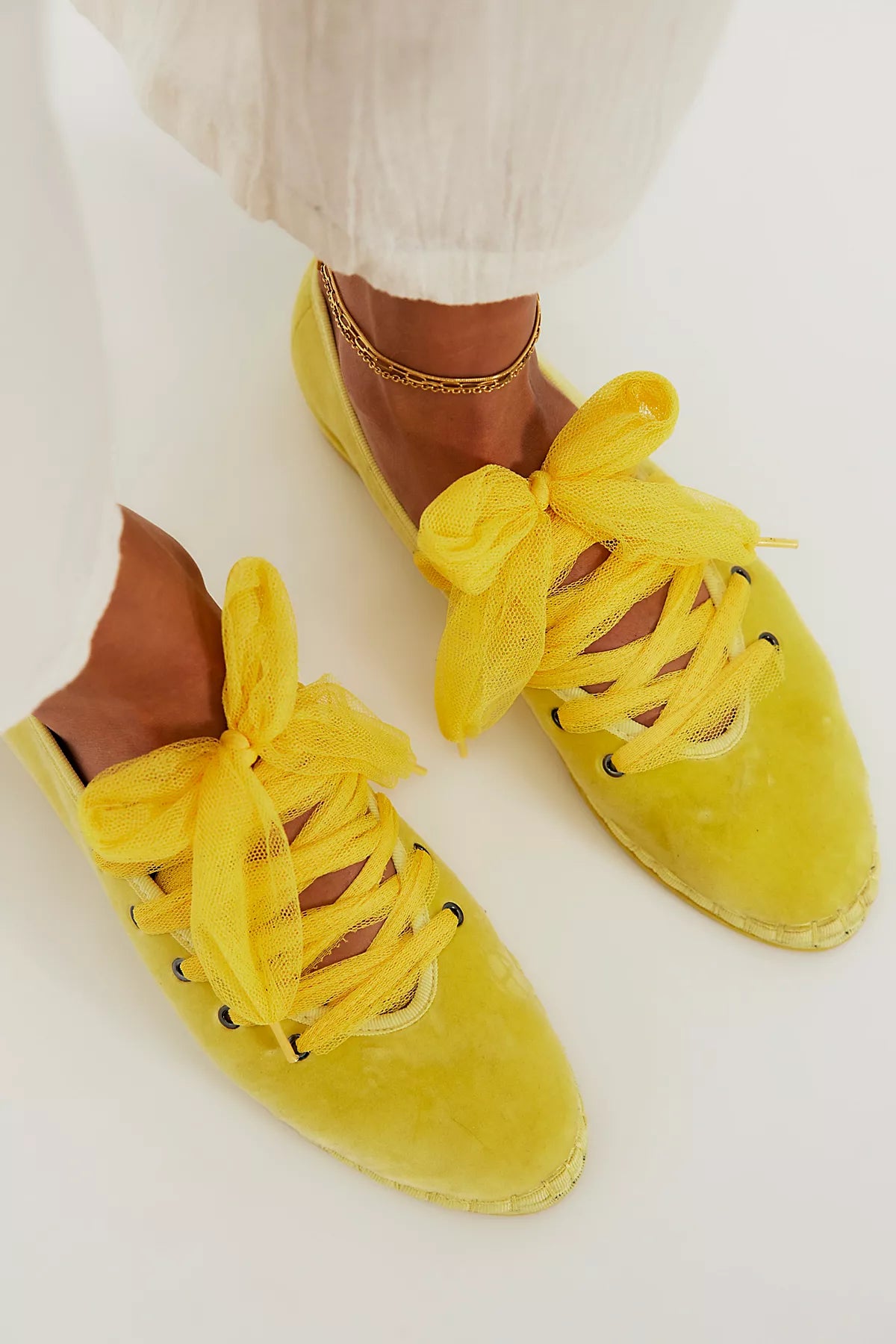 Ginny Chiffon Flats