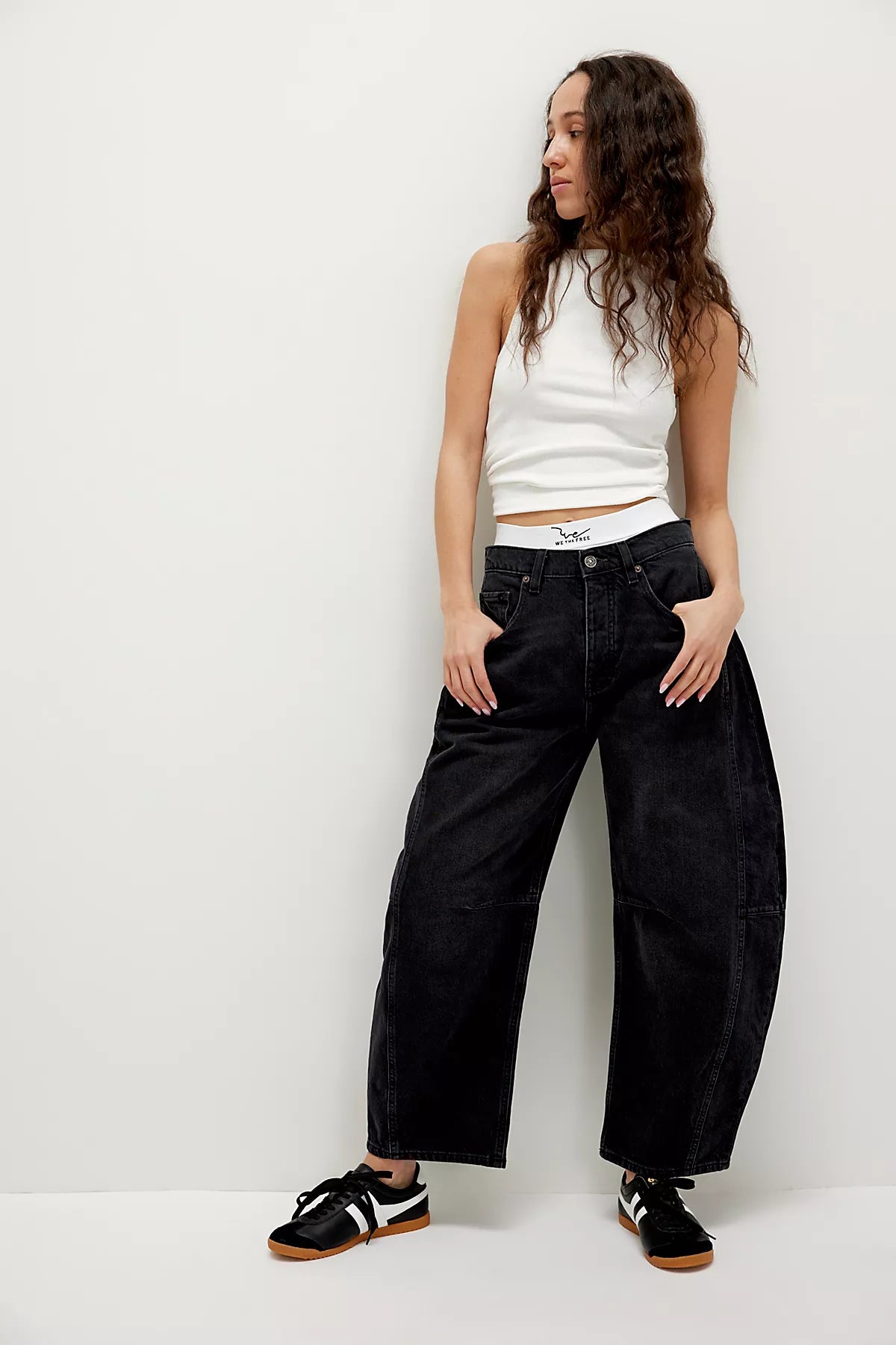 We The Free CRVY Venus Barrel Jeans