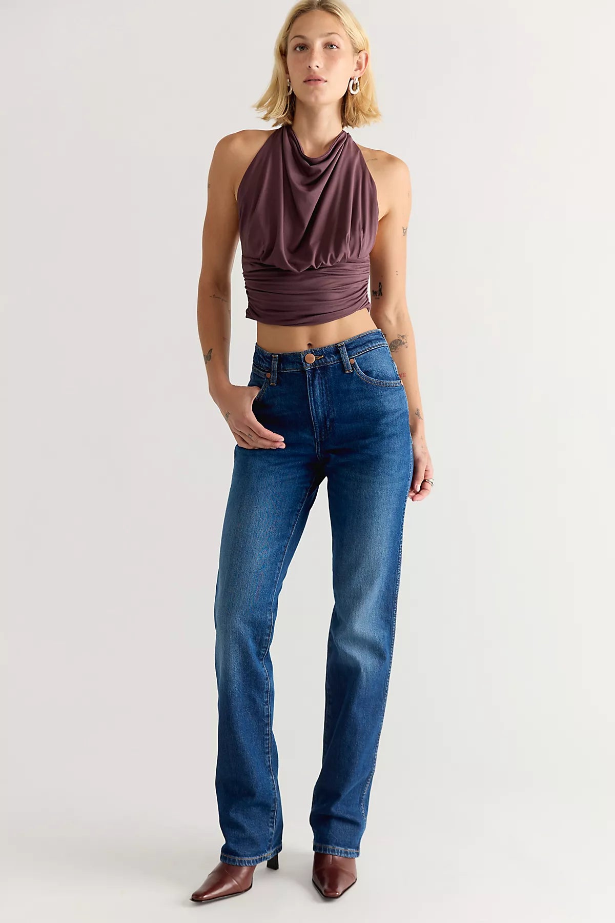 Wrangler Wrancher Mid-Rise Bootcut Jeans