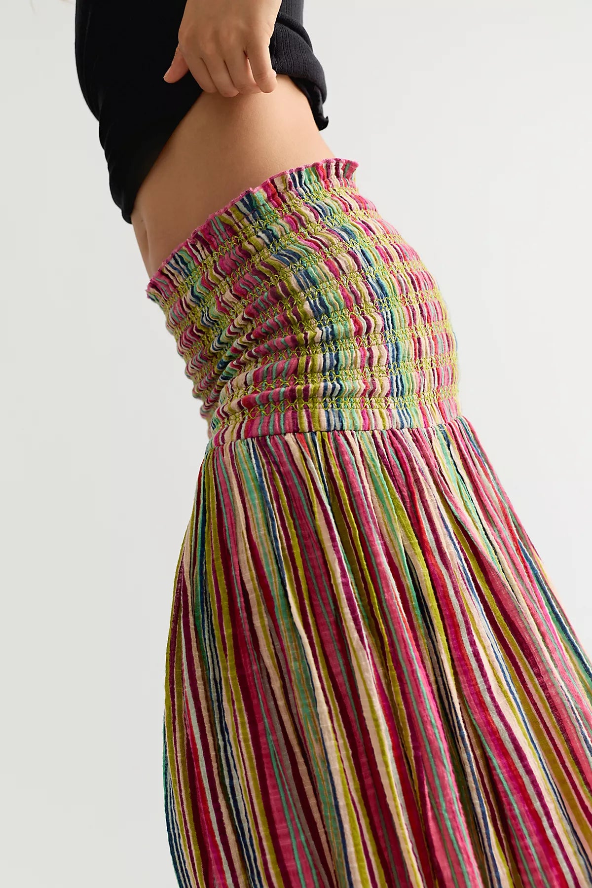 FP One Ravenna Printed Convertible Maxi Skirt