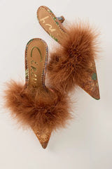 Gemma Fluff Kitten Heels