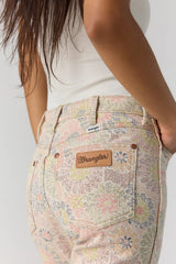 Wrangler Printed Global Bootcut Jeans