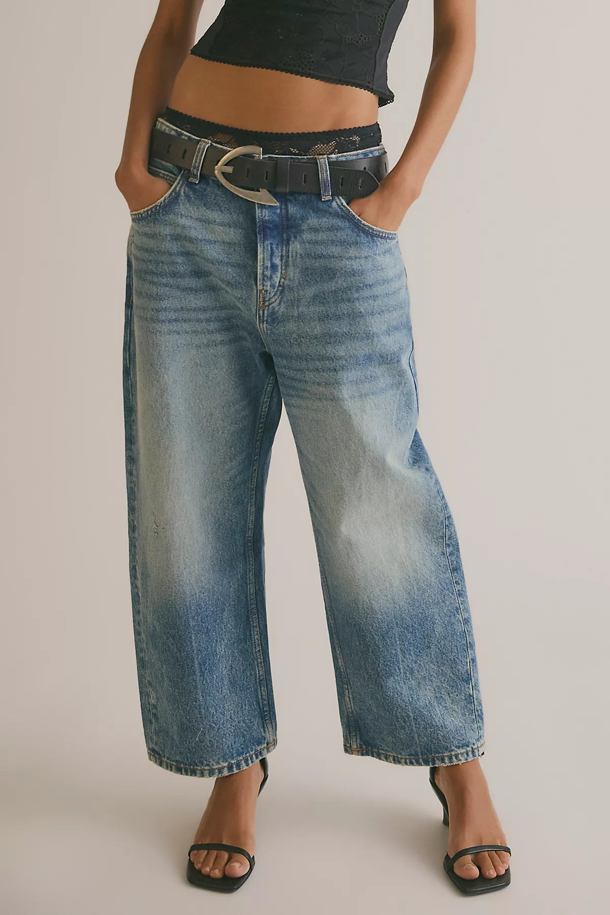 We The Free Deep Trance Dropped Boyfriend Jeans