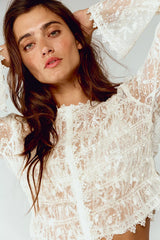 For Love & Lemons Underwater Garden Top