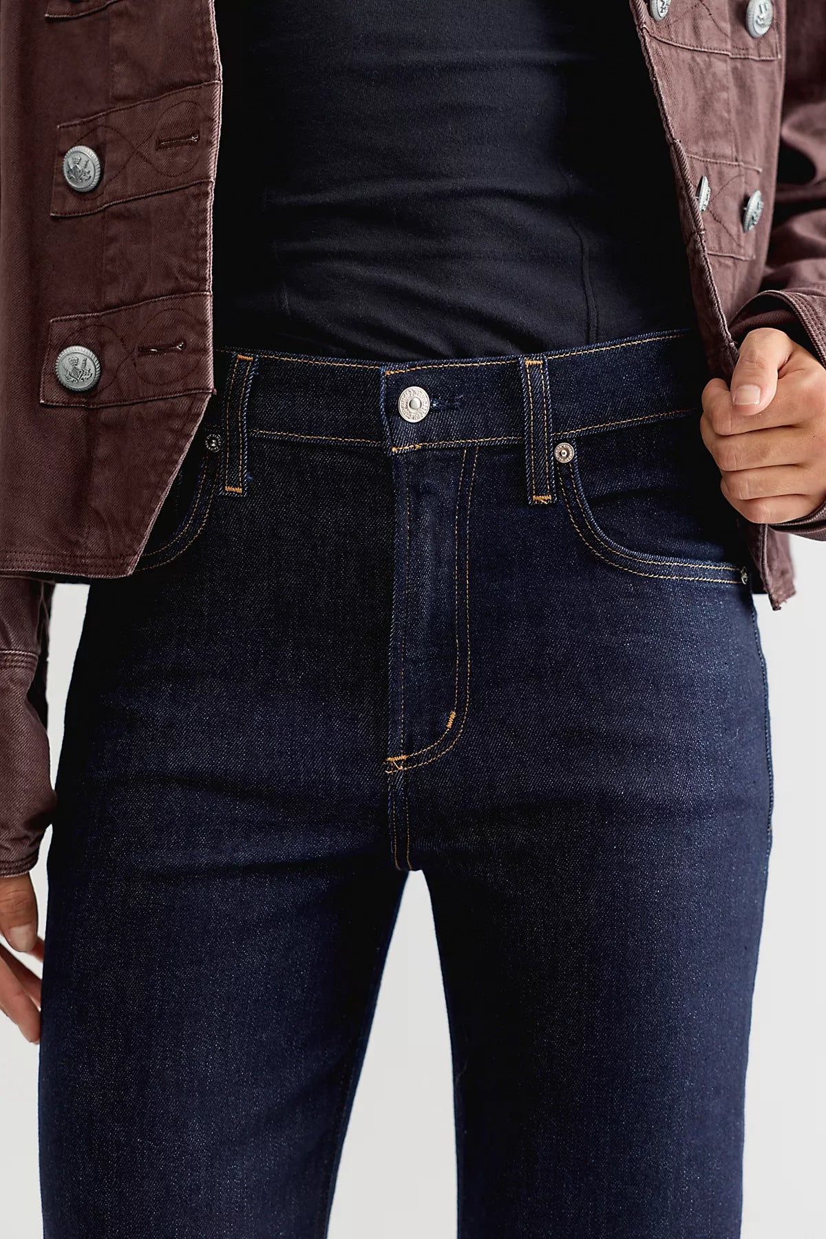 Citizens of Humanity Palma Silk Denim Long Jeans