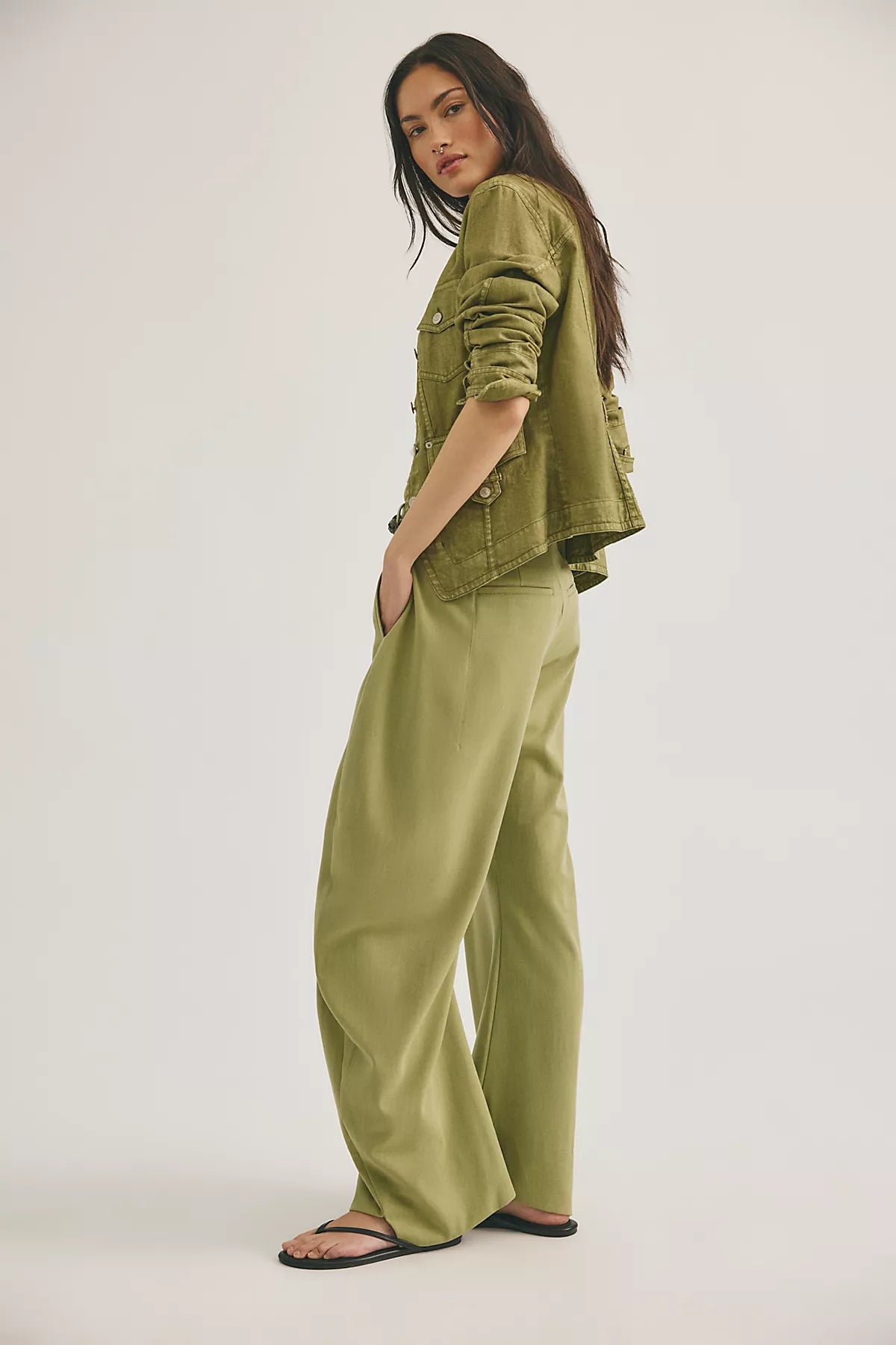 Spotlight Menswear Barrel Trousers