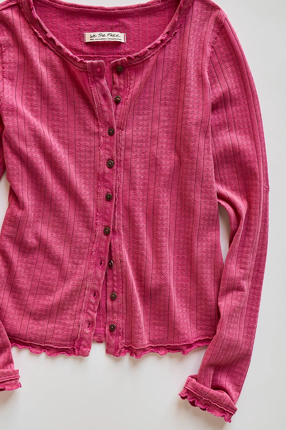 We The Free Penny Pointelle Cardi
