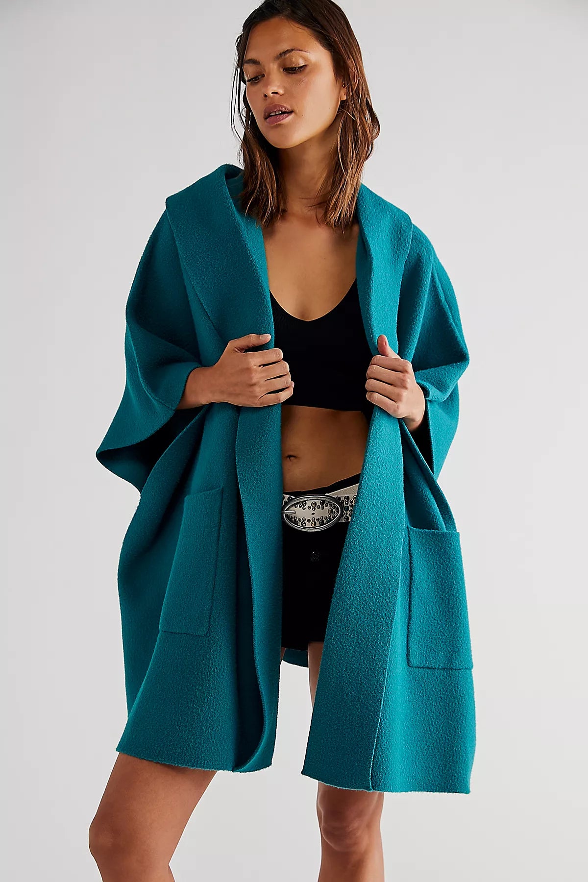 All I Need Cozy Hooded Duster