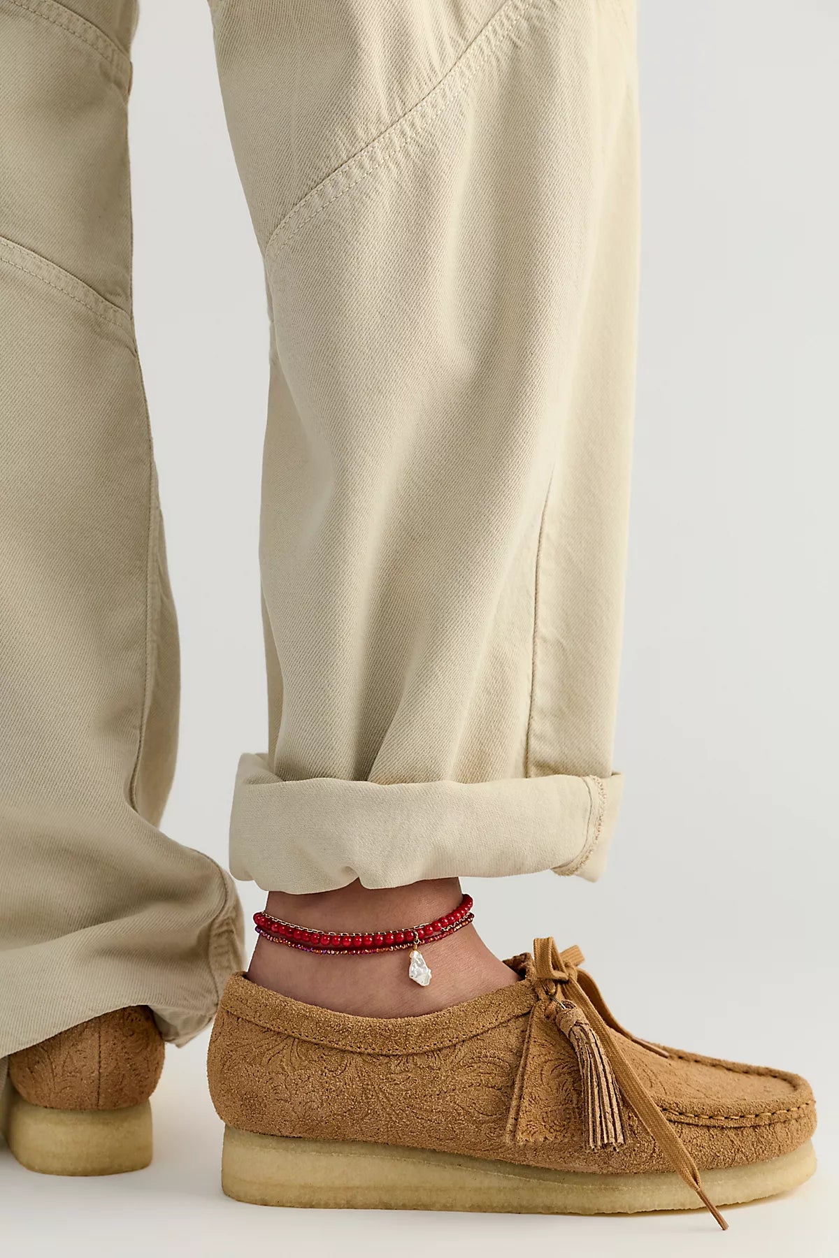 Clarks Embossed Wallabees