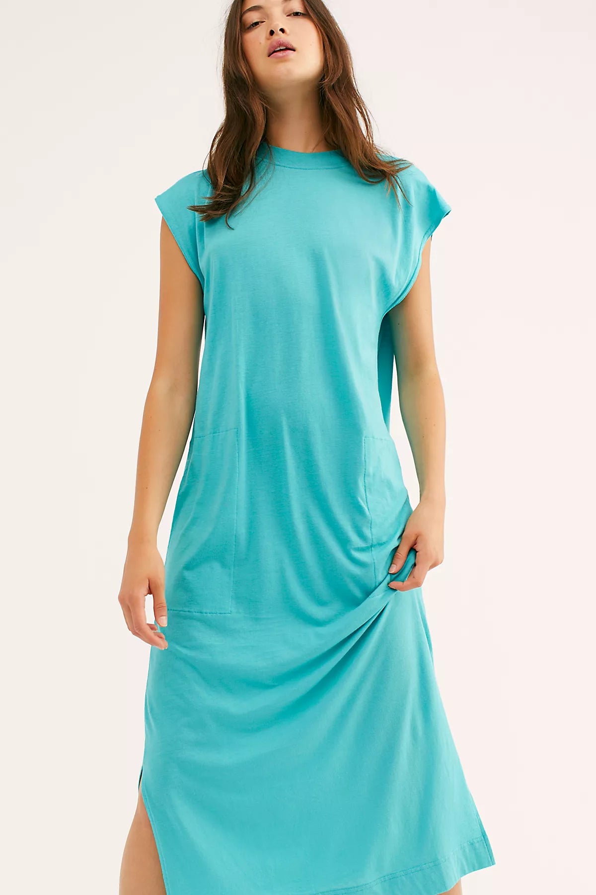 All Day Long Midi T-Shirt Dress