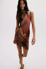 Feners Caracola Mini Dress