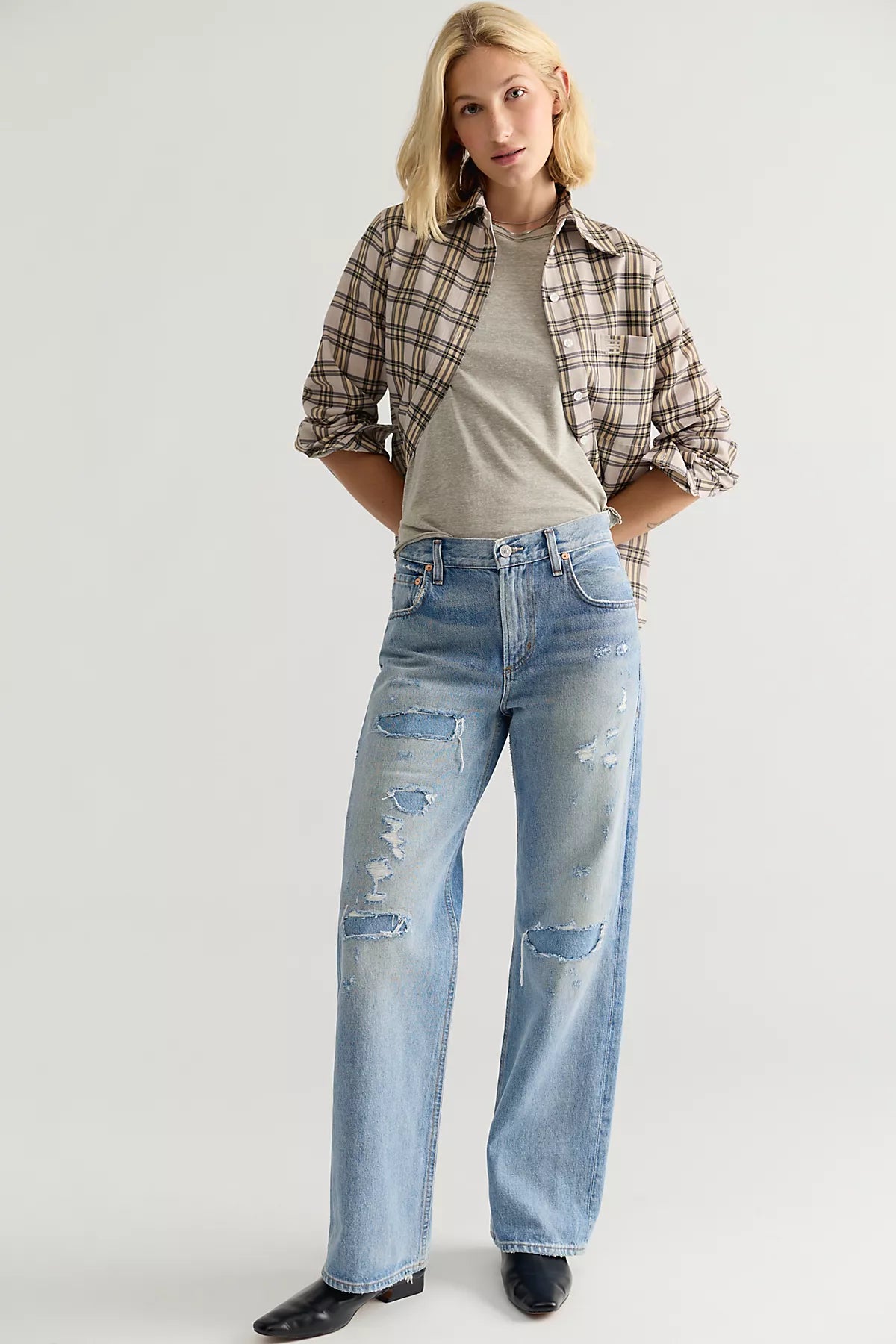 Citizens of Humanity Exclusive Lindz Easy Straight Jeans