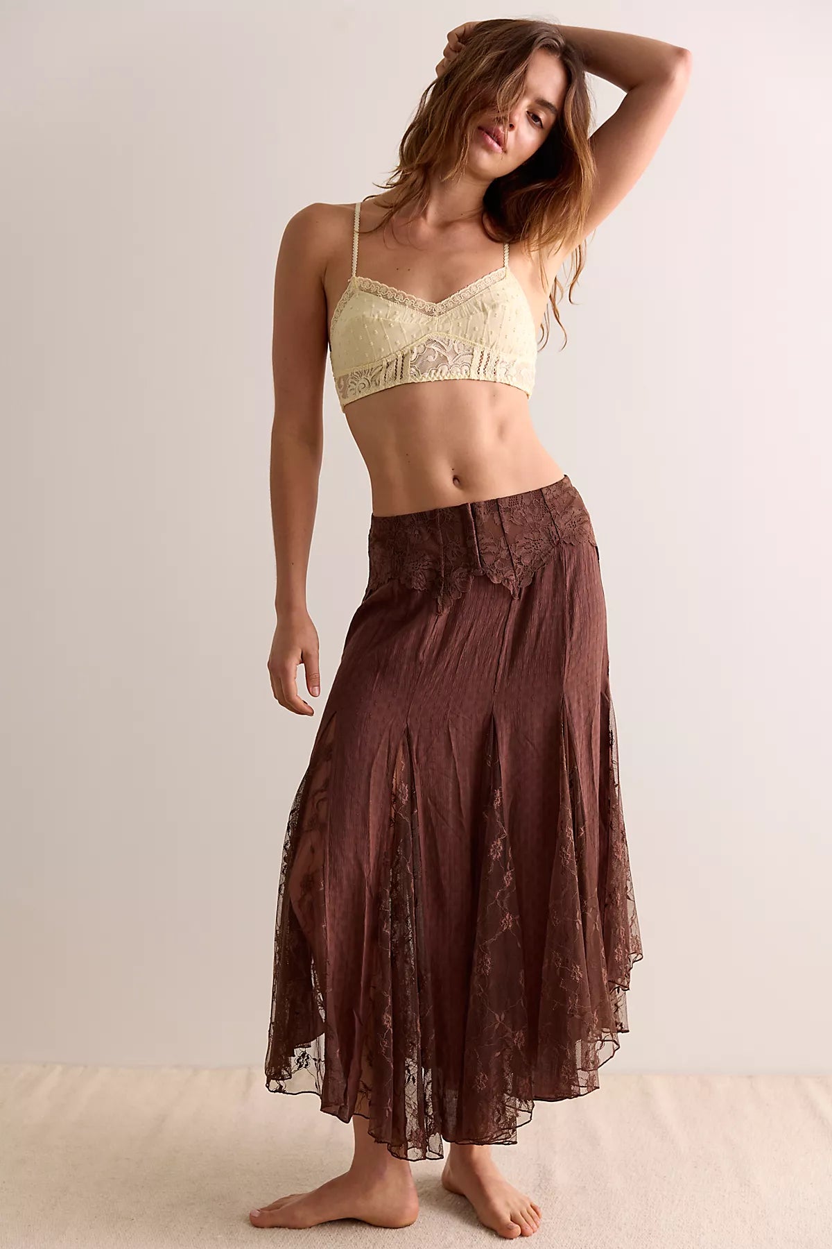 Nice To Meet You Maxi Slip Skirt