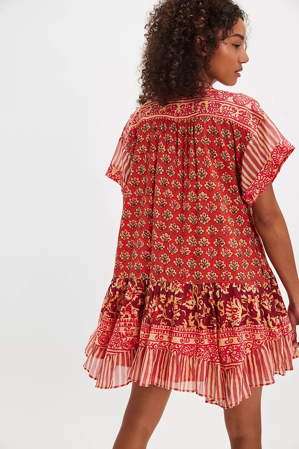 Agnes Printed Mini Dress