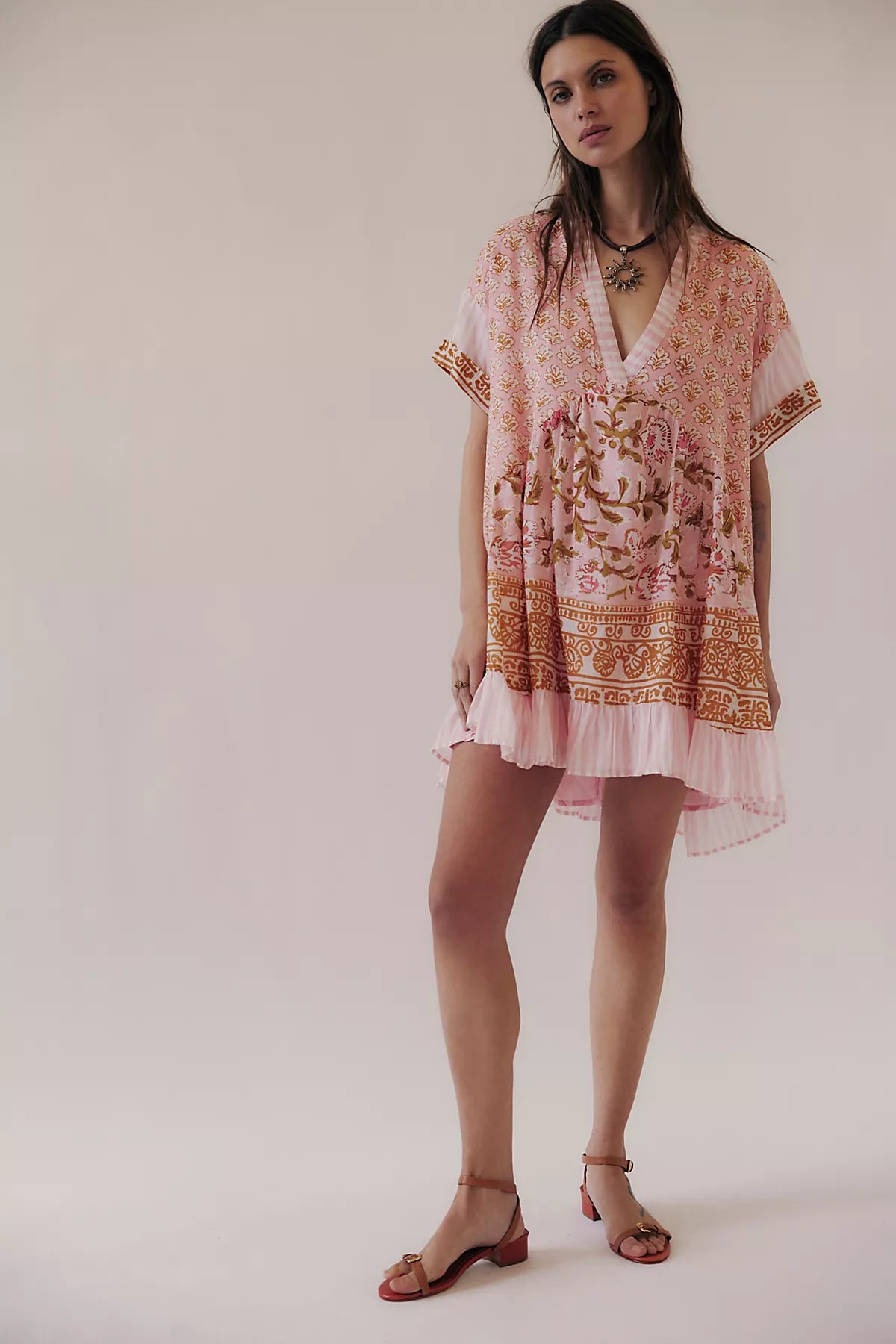 Agnes Printed Mini Dress