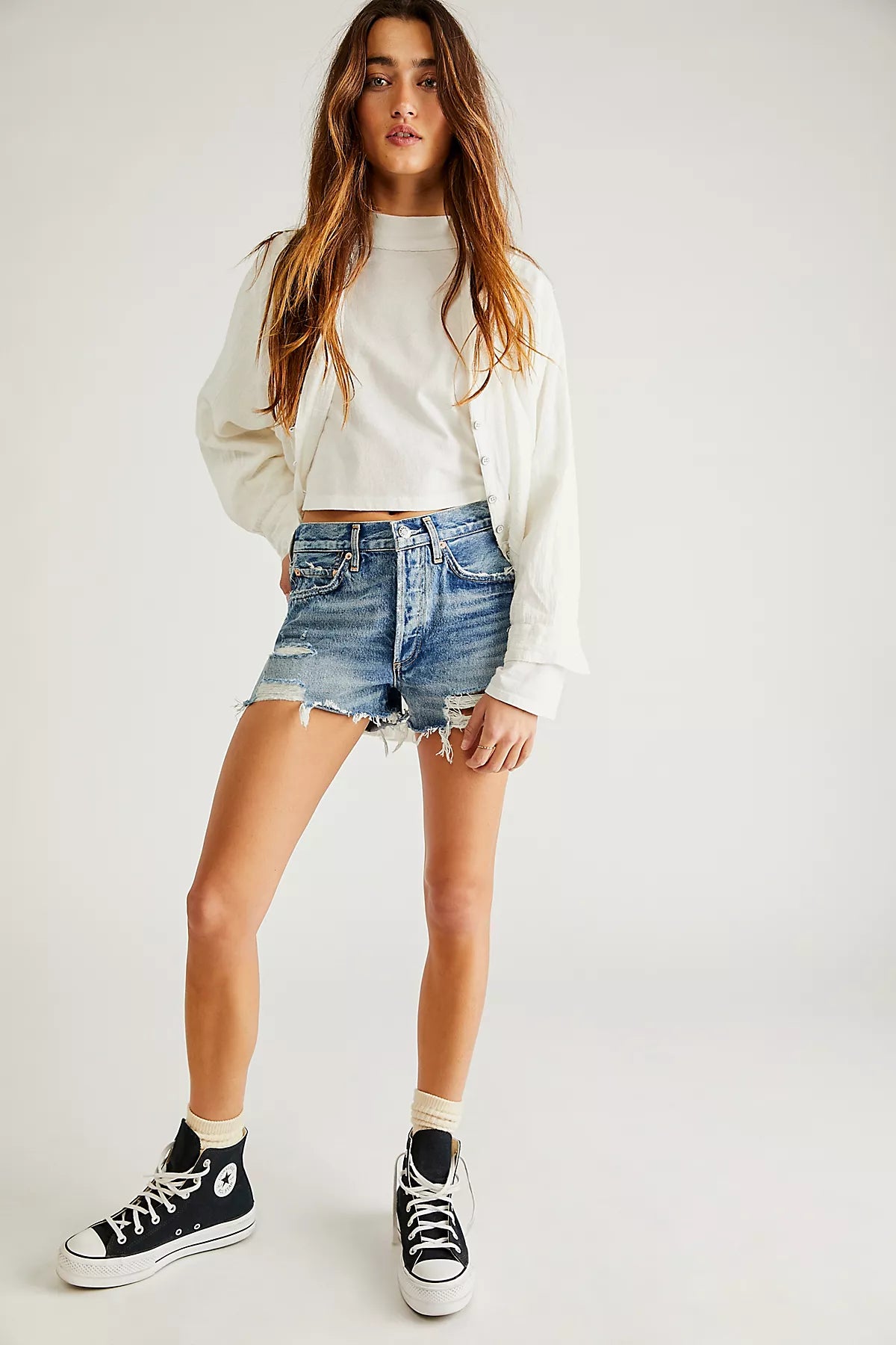 AGOLDE Parker Shorts