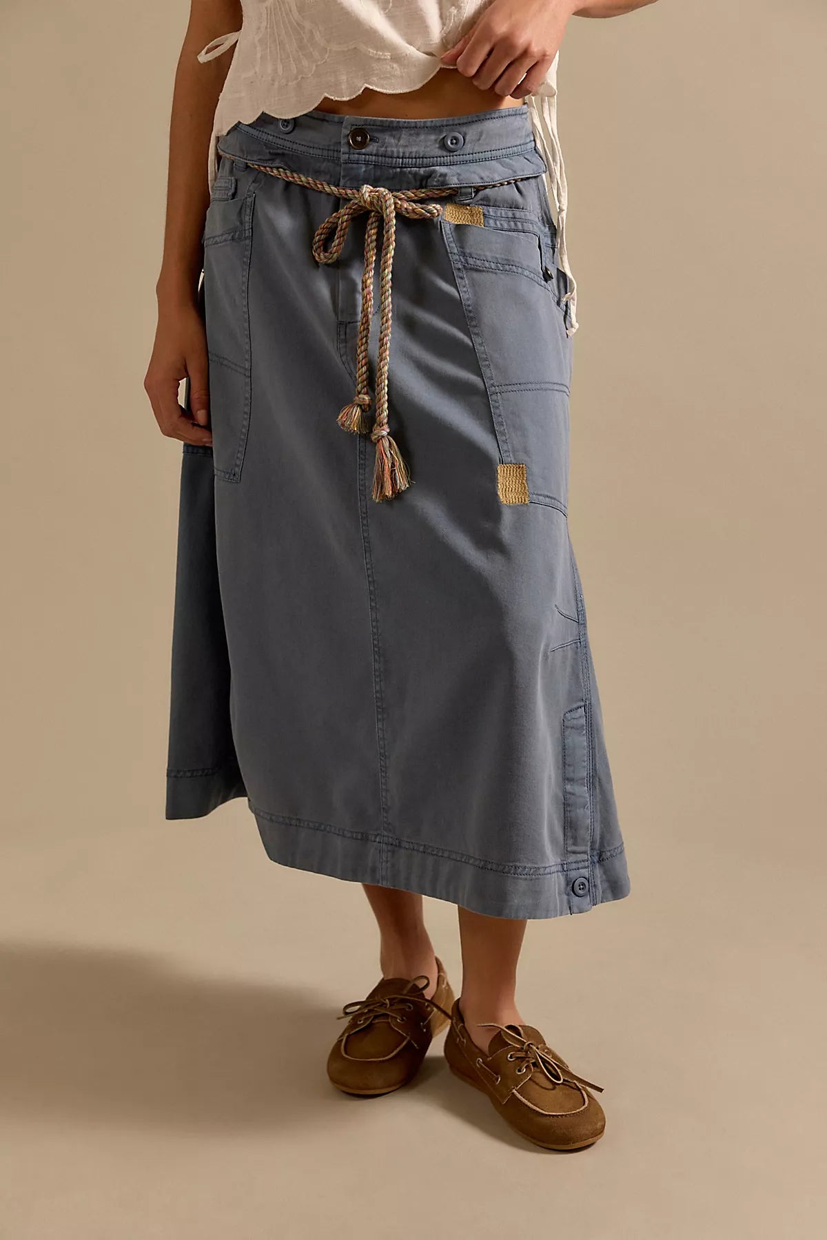 We The Free Sibyla Midi Skirt