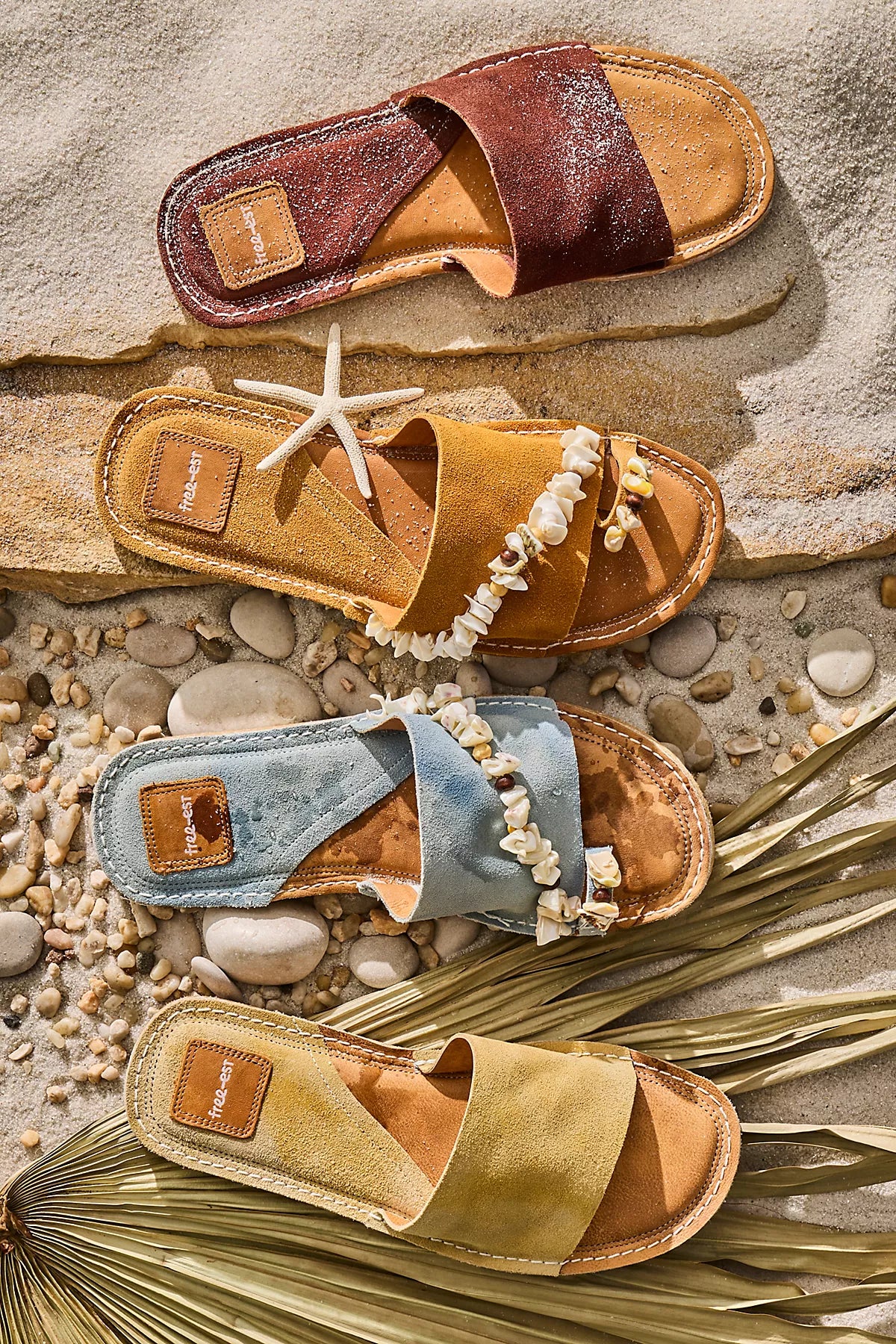 free-est Sunrise Slide Sandals