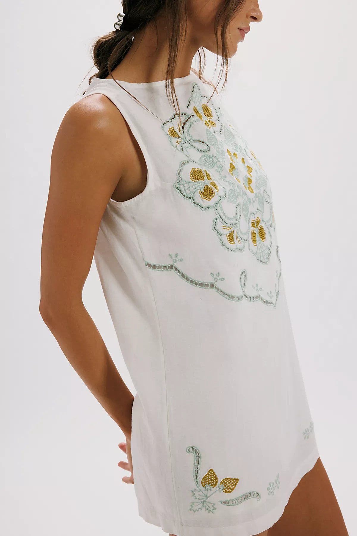 Electric Garden Mini Dress