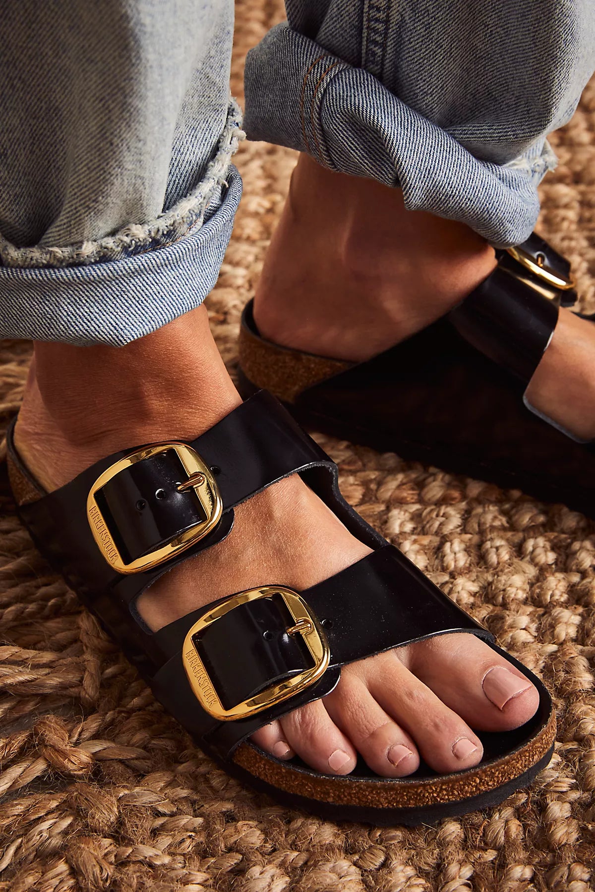 Birkenstock Arizona Big Buckle High Shine Sandals