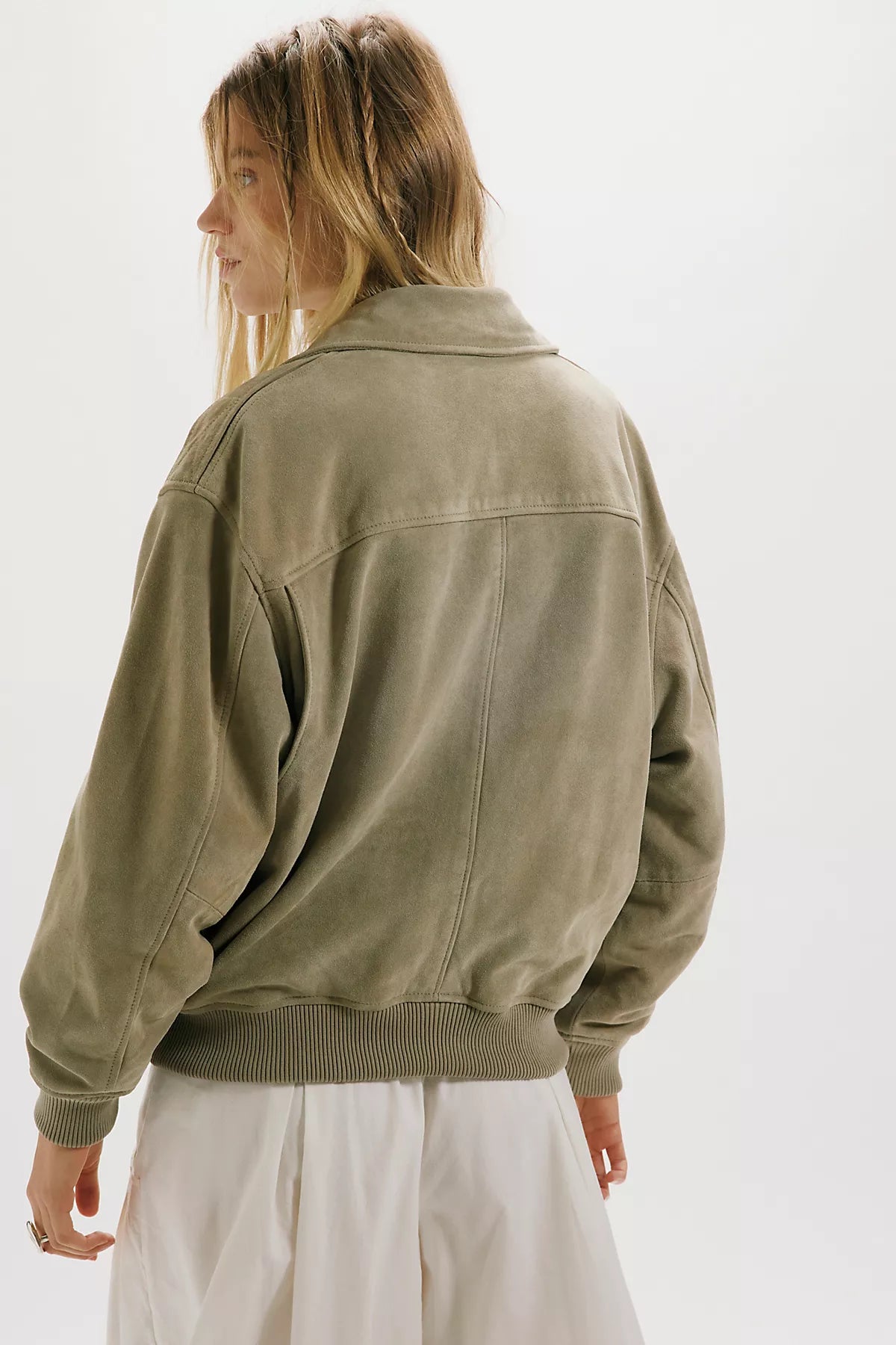 Citizens of Humanity Vivienne Suede Bomber Jacket
