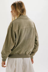 Citizens of Humanity Vivienne Suede Bomber Jacket