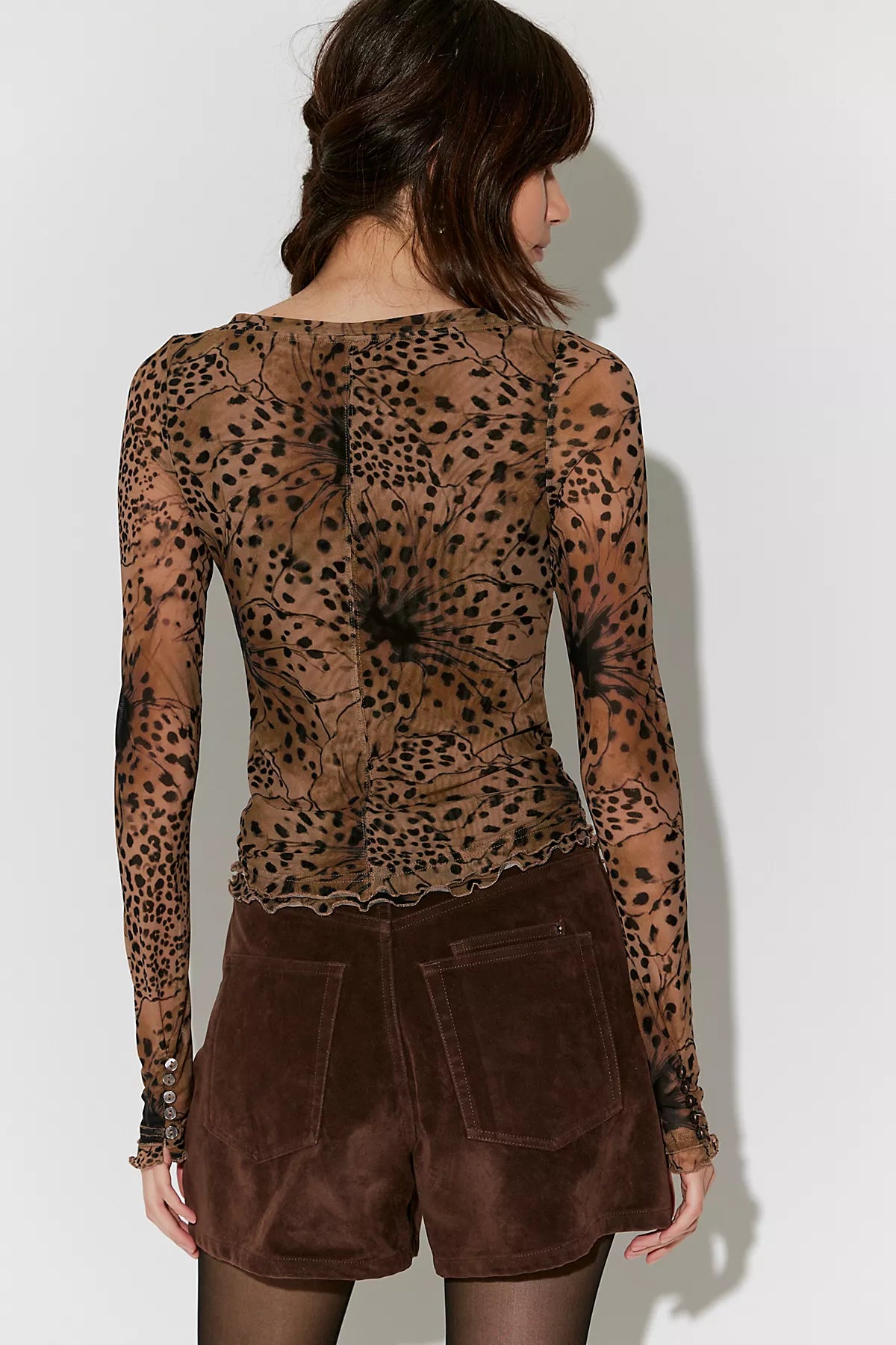 Lilly Printed Long Sleeve Top